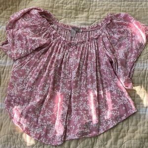 Forever 21 floral shirt